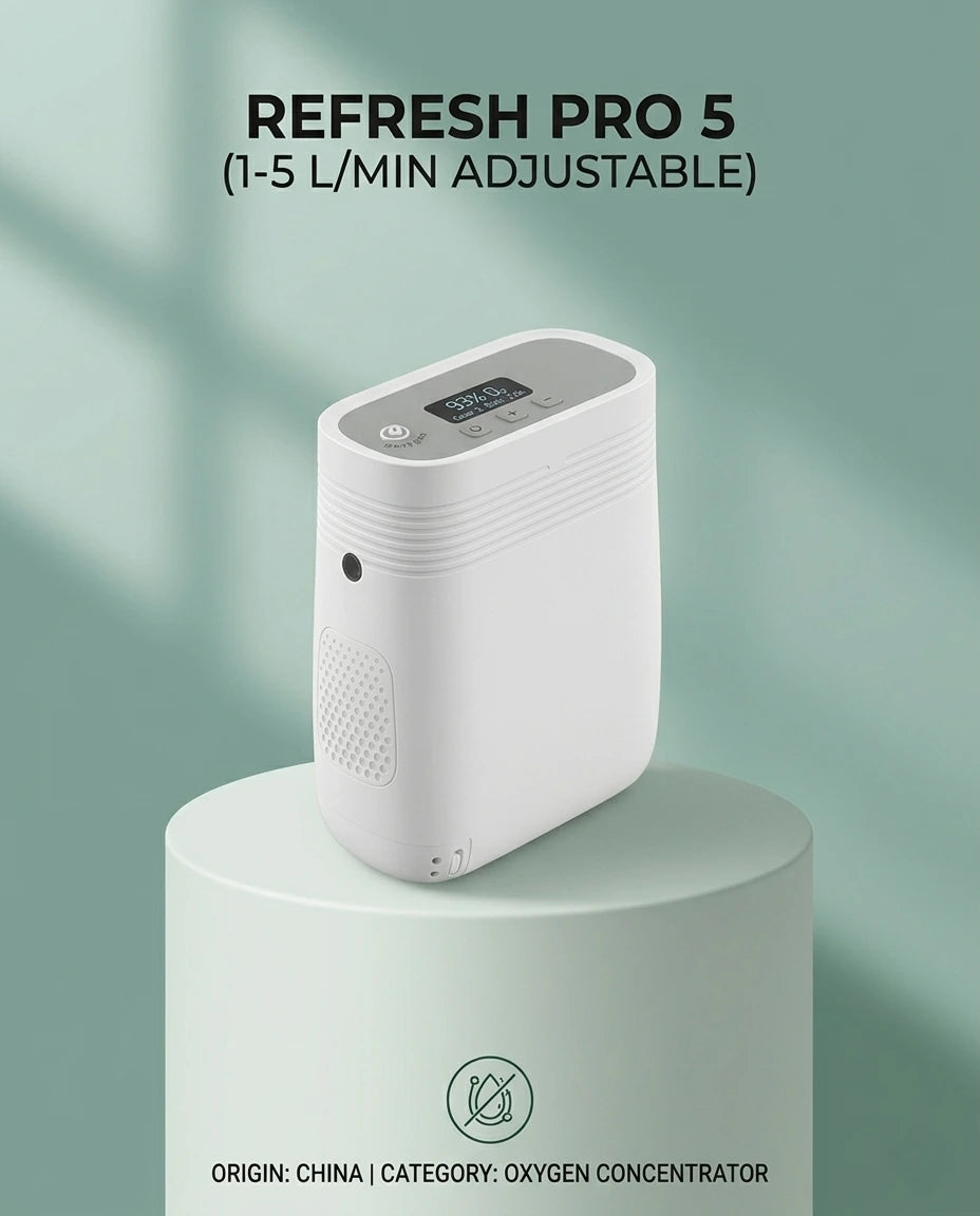 Portable Oxygen Concentrator 1-5L/Min